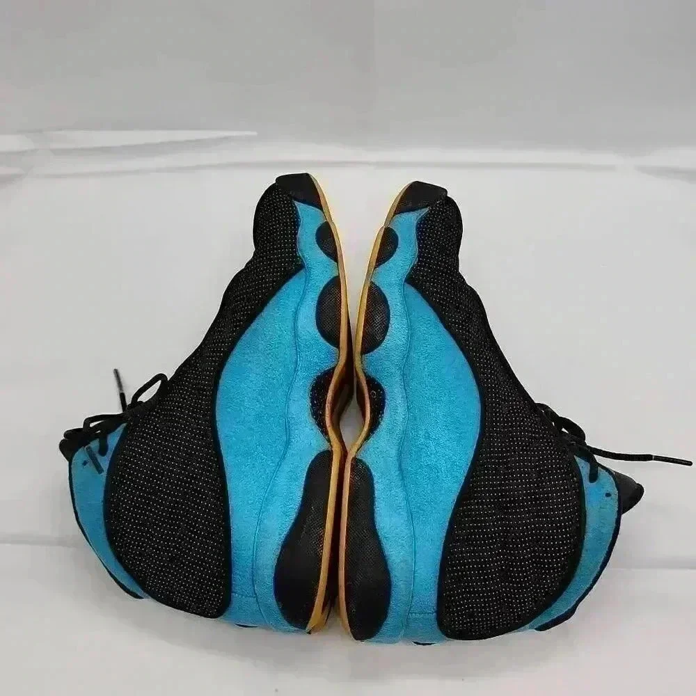 Nike Air Jordan Men's XII CP3 Chris Paul Basketball Shoes Black Blue Size 7.5 - Picture 7 of 10